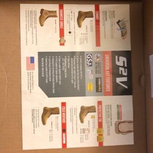 Rocky brand S2V Special OPS combat boots.